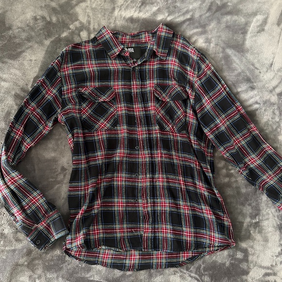 RSQ Tillys 90s Vintage Flannel - Picture 1 of 3